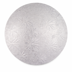10″ Round Silver Cake Boards – ½″ Thick, 24 Pack