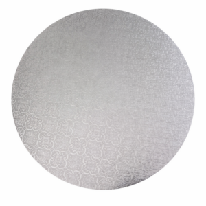 12″ Round Silver Cake Boards – ¼″ Thick (48 Pack)