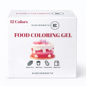 12 Food Coloring Gel Set – 20mL Each