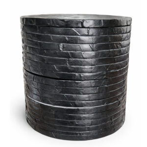 12″ Round Black Cake Boards – ½″ Thick 24 PCS