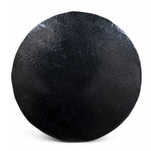 10″ Round Black Cake Boards – ½″ Thick 24 PCS