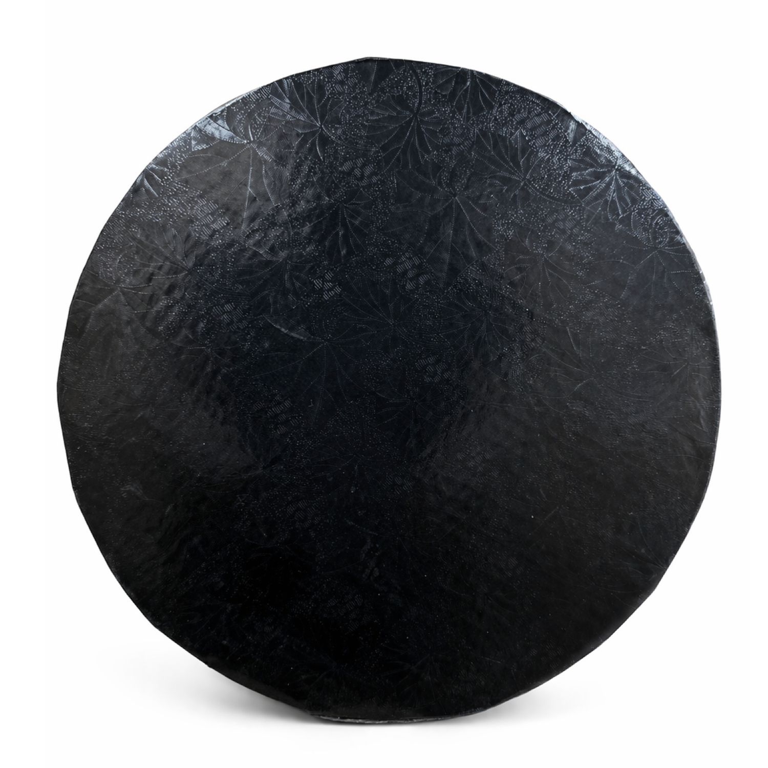 12″ Round Black Cake Boards – ½″ Thick 24 PCS