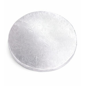 8″ Round Silver Cake Boards – ¼″ Thick (24 Pack)