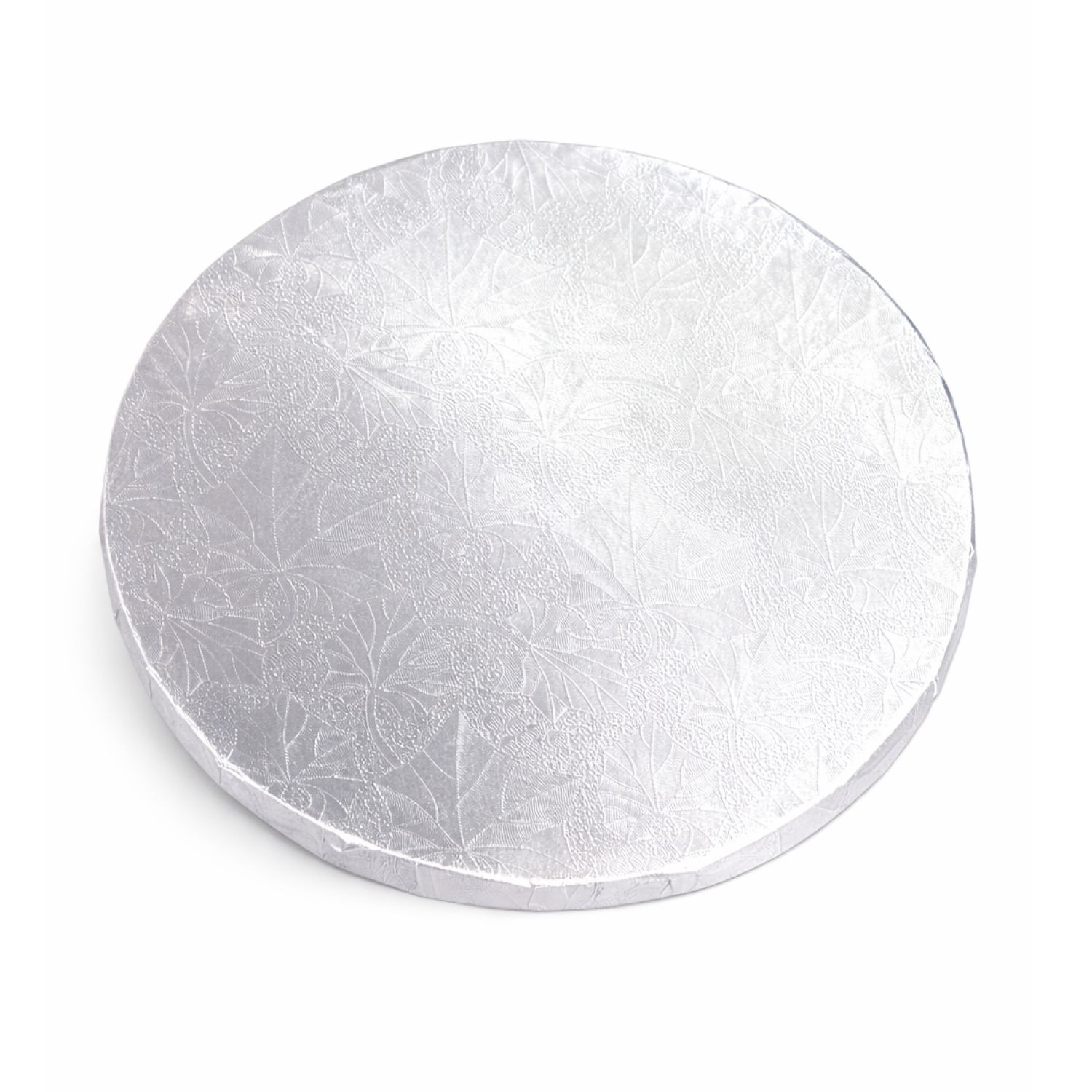 8″ Round Silver Cake Boards – ¼″ Thick (24 Pack)