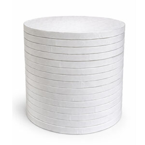 12″ Round White Cake Boards – ½″ Thick (24 Pack)