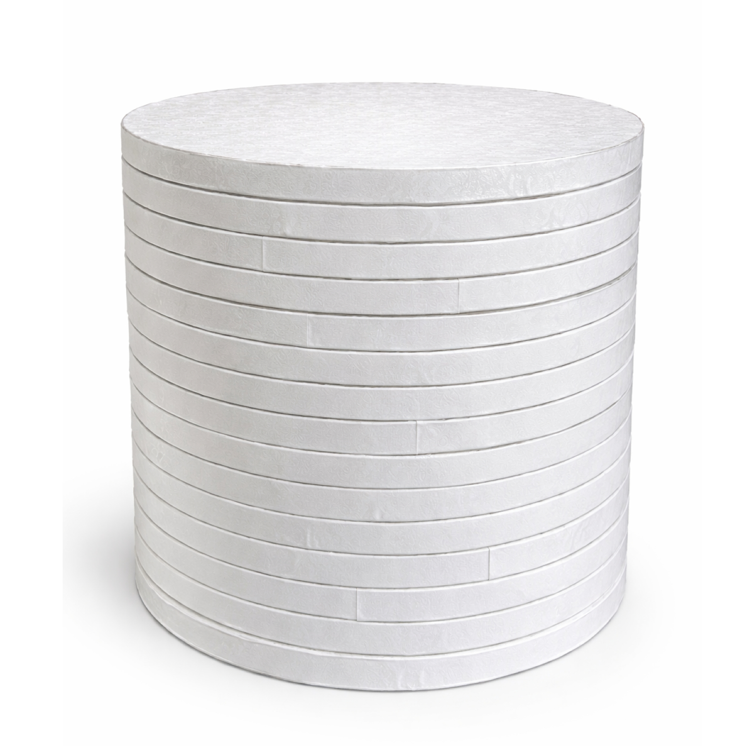 12″ Round White Cake Boards – ½″ Thick (24 Pack)