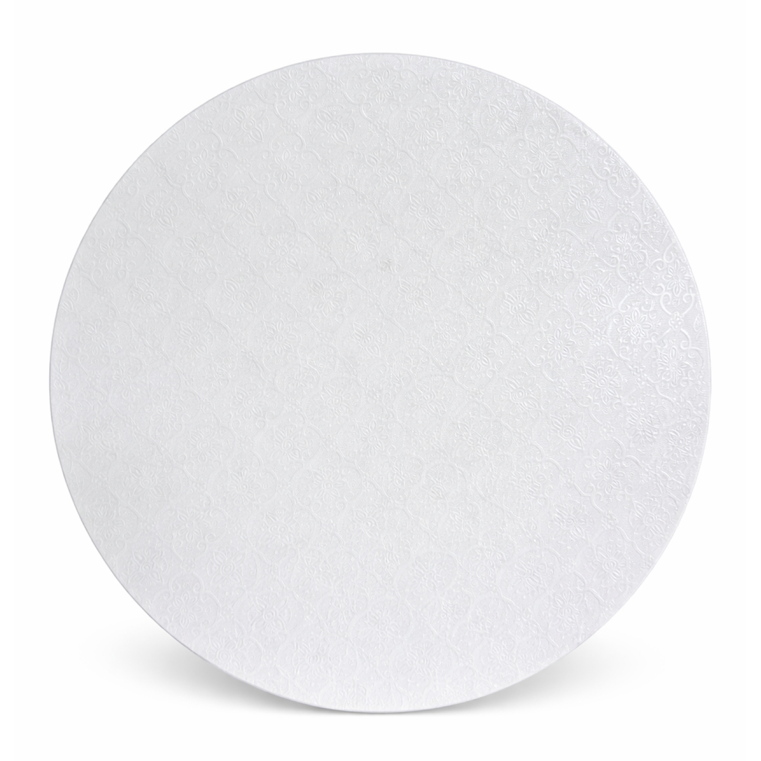 10″ Round White Cake Boards – ¼″ Thick (48 Pack)