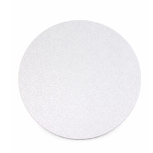 16″ Round White Cake Boards – ½″ Thick (12 Pack)