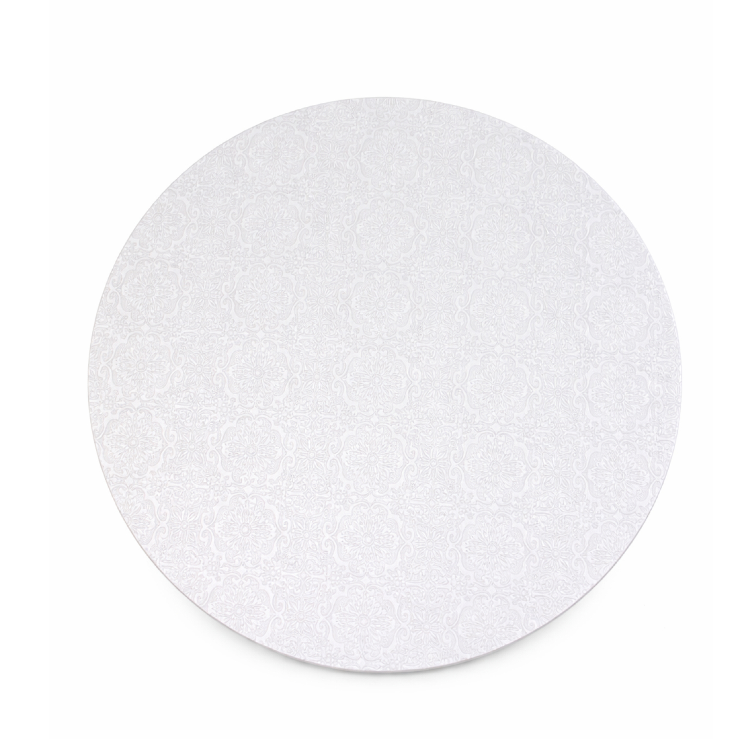 12″ Round White Cake Boards – ½″ Thick (24 Pack)