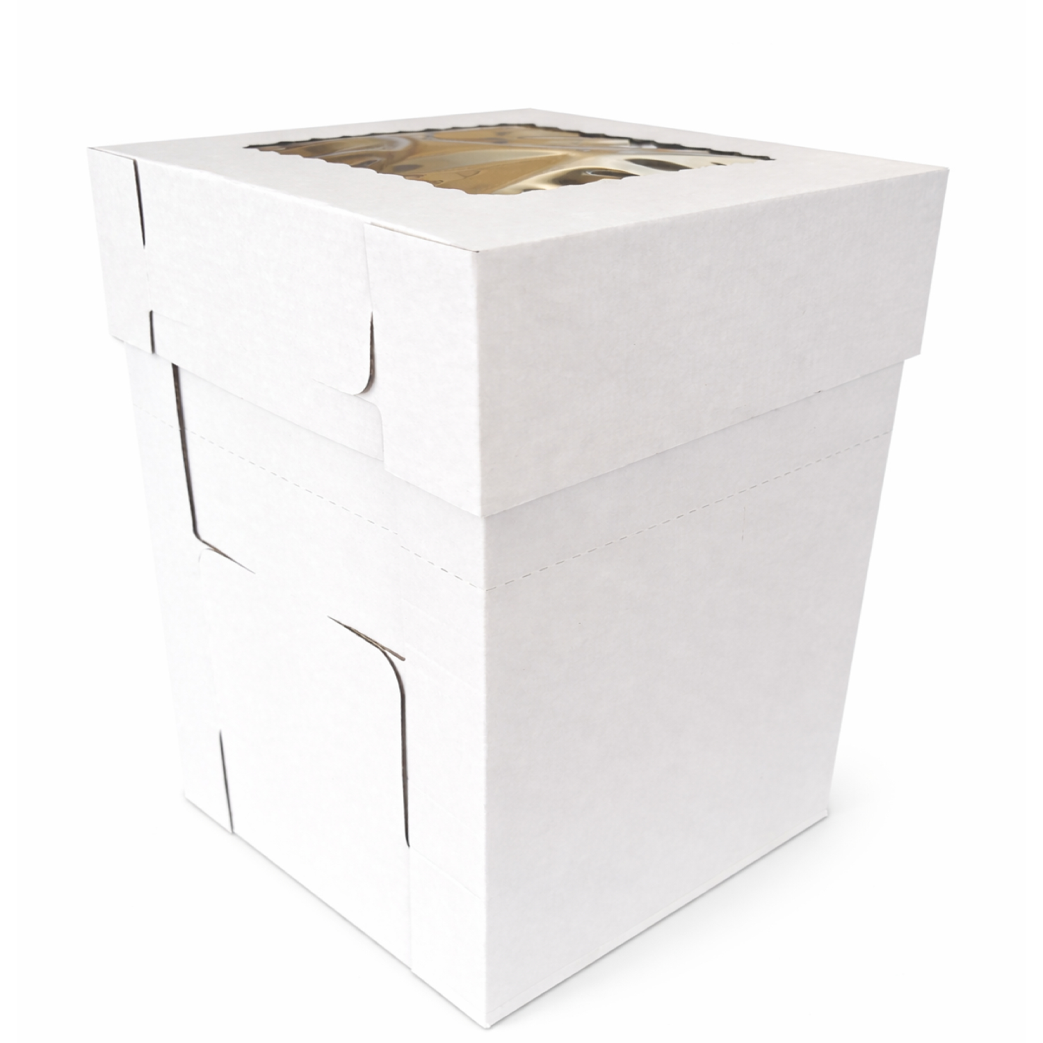 12″ x 12″ x 14″ Adjustable Tall Cake Boxes – 25 Pack